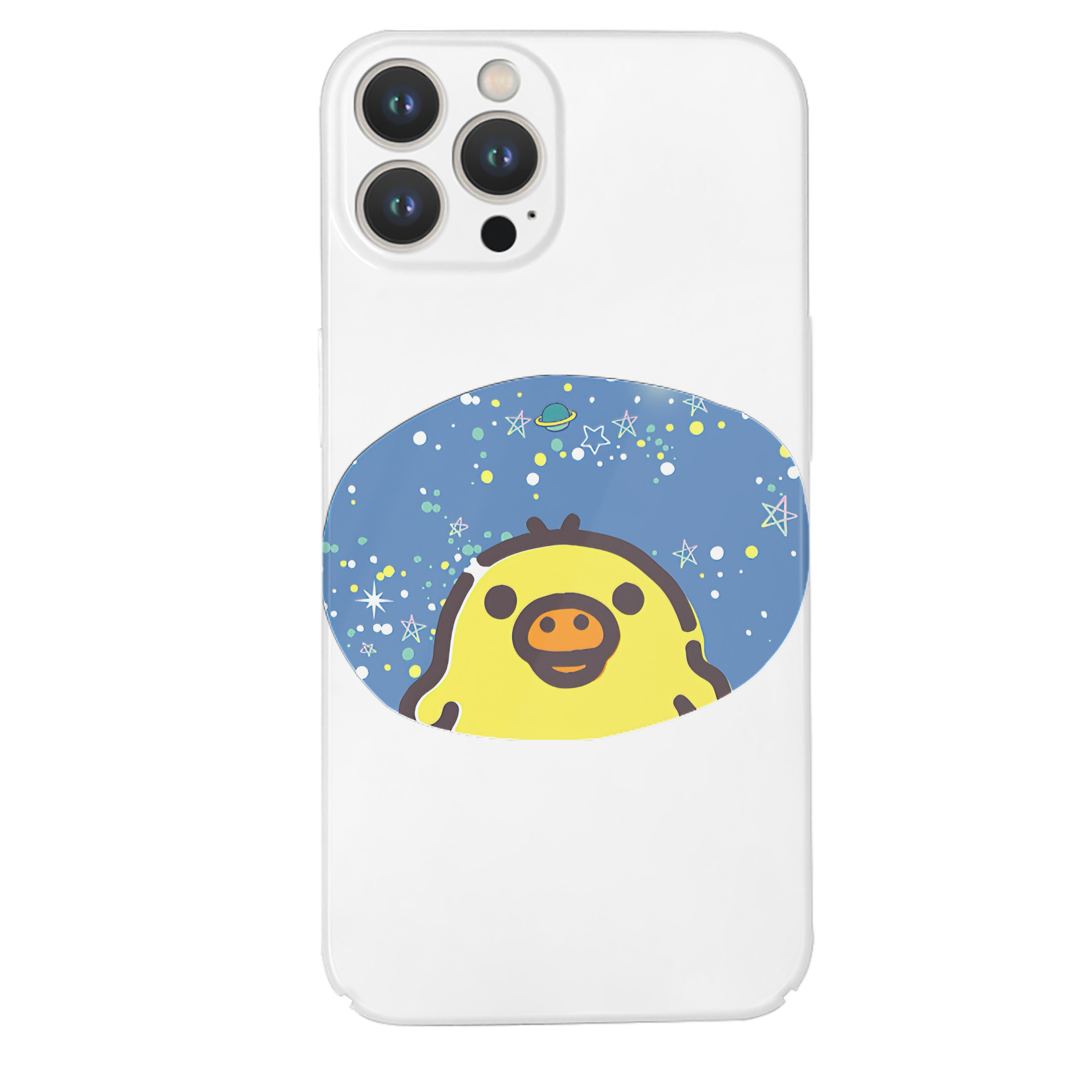 （画像用） リラックマ リラックマ キイロイトリ Rilakkuma Korilakkuma Kiiroitori 【iPhone 14シリーズ対応】ハードケース